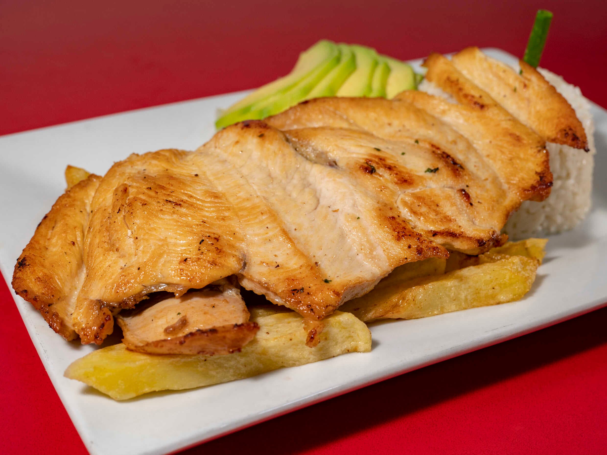Pechuga a la Plancha + Pepsi .