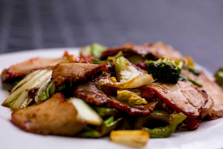 Menú Pollo Relleno de Chancho