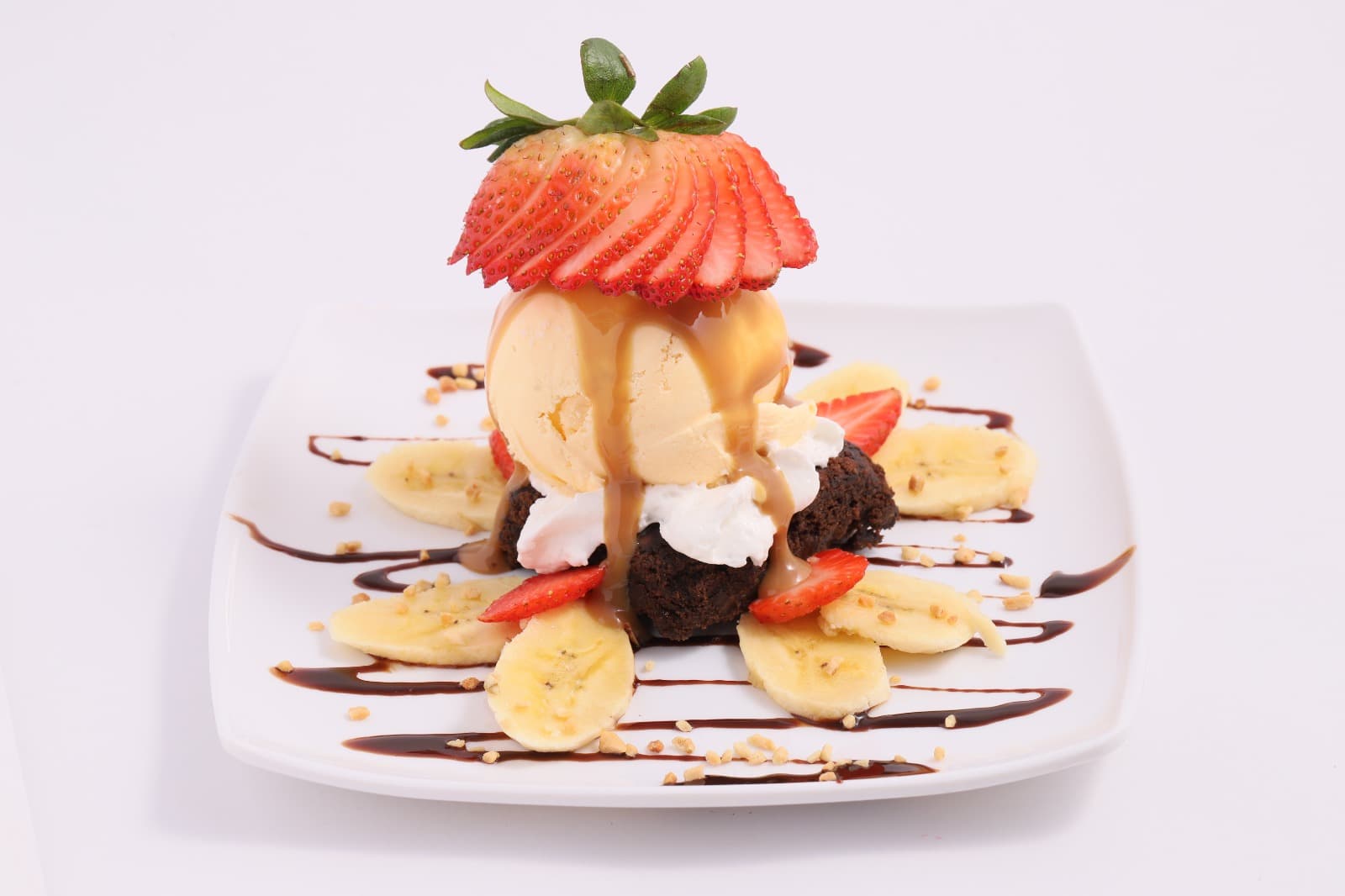 ¡Brownie con Helado!