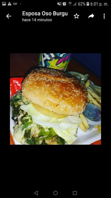 Hamburguesa Chile Burguer