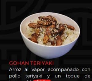 Arroz Gohan Teriyaki