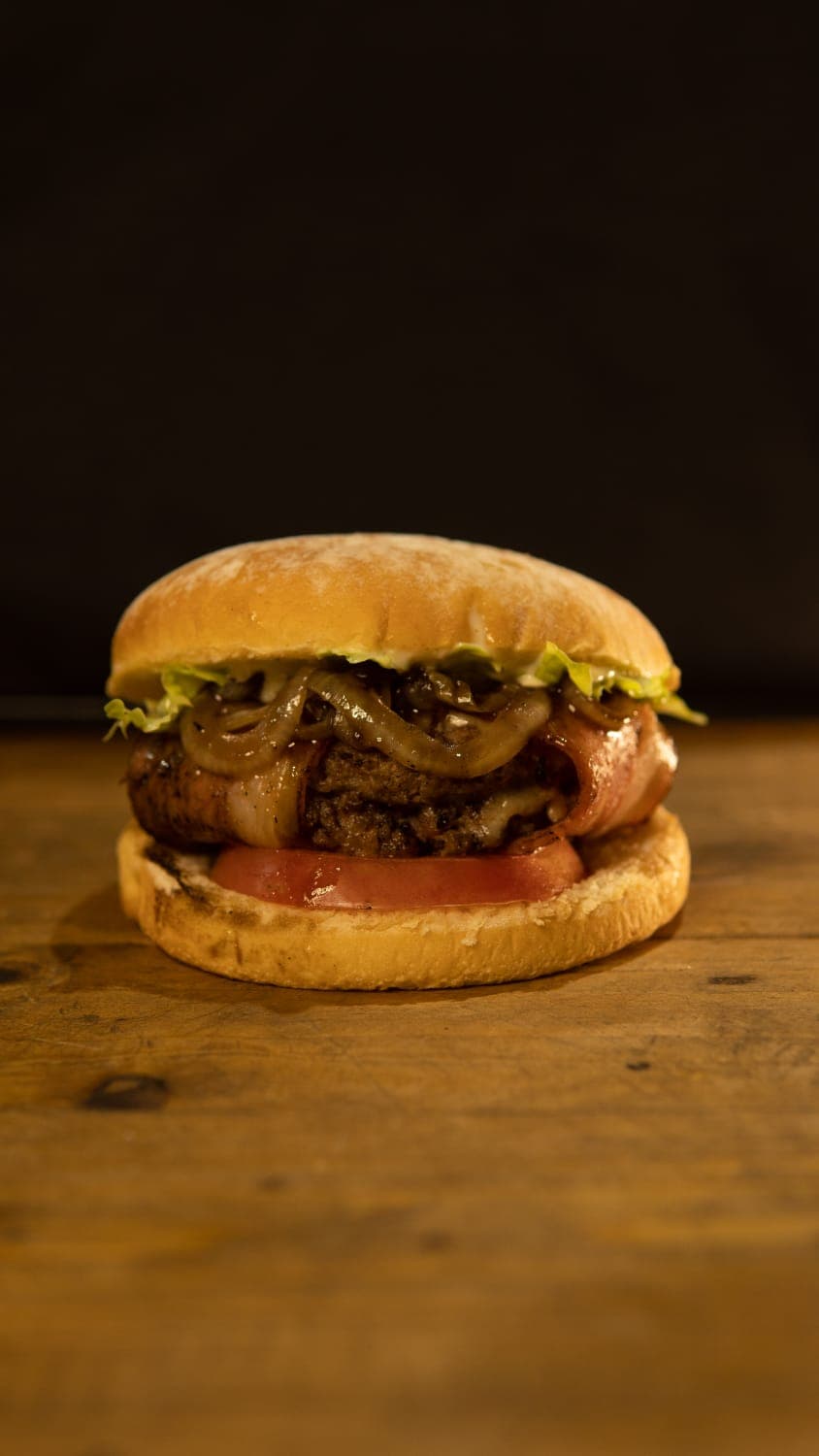 2 bacon burger + gaseosa 1.5 litros