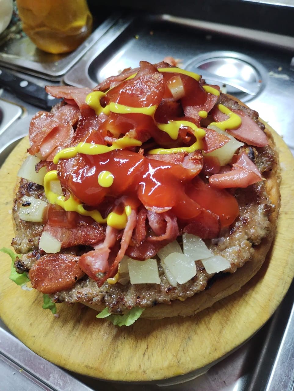 Hamburguesa Hawaiana