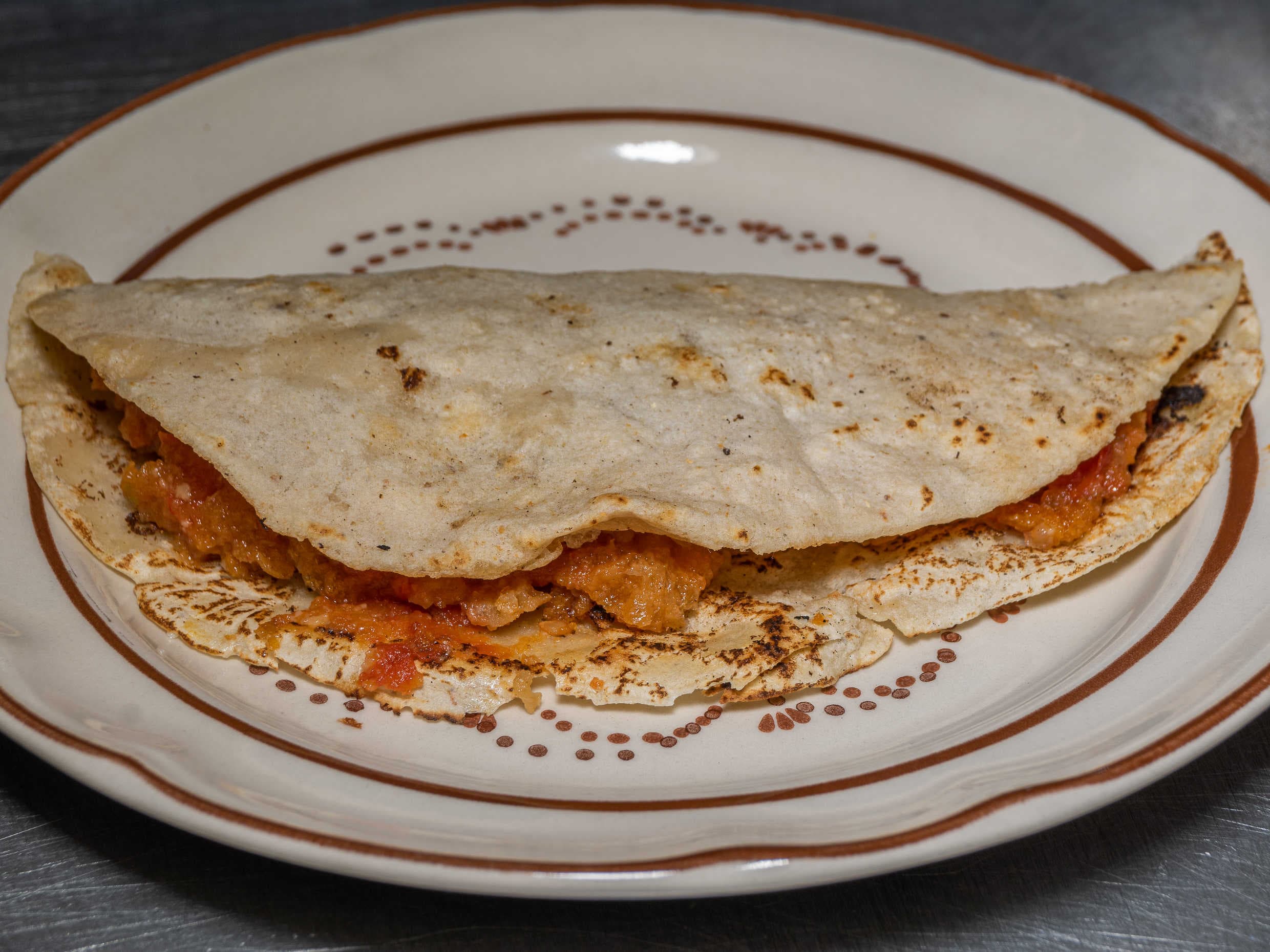 Taco con Guiso