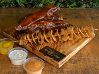 Orden con 4 Costillas y Espiropapa