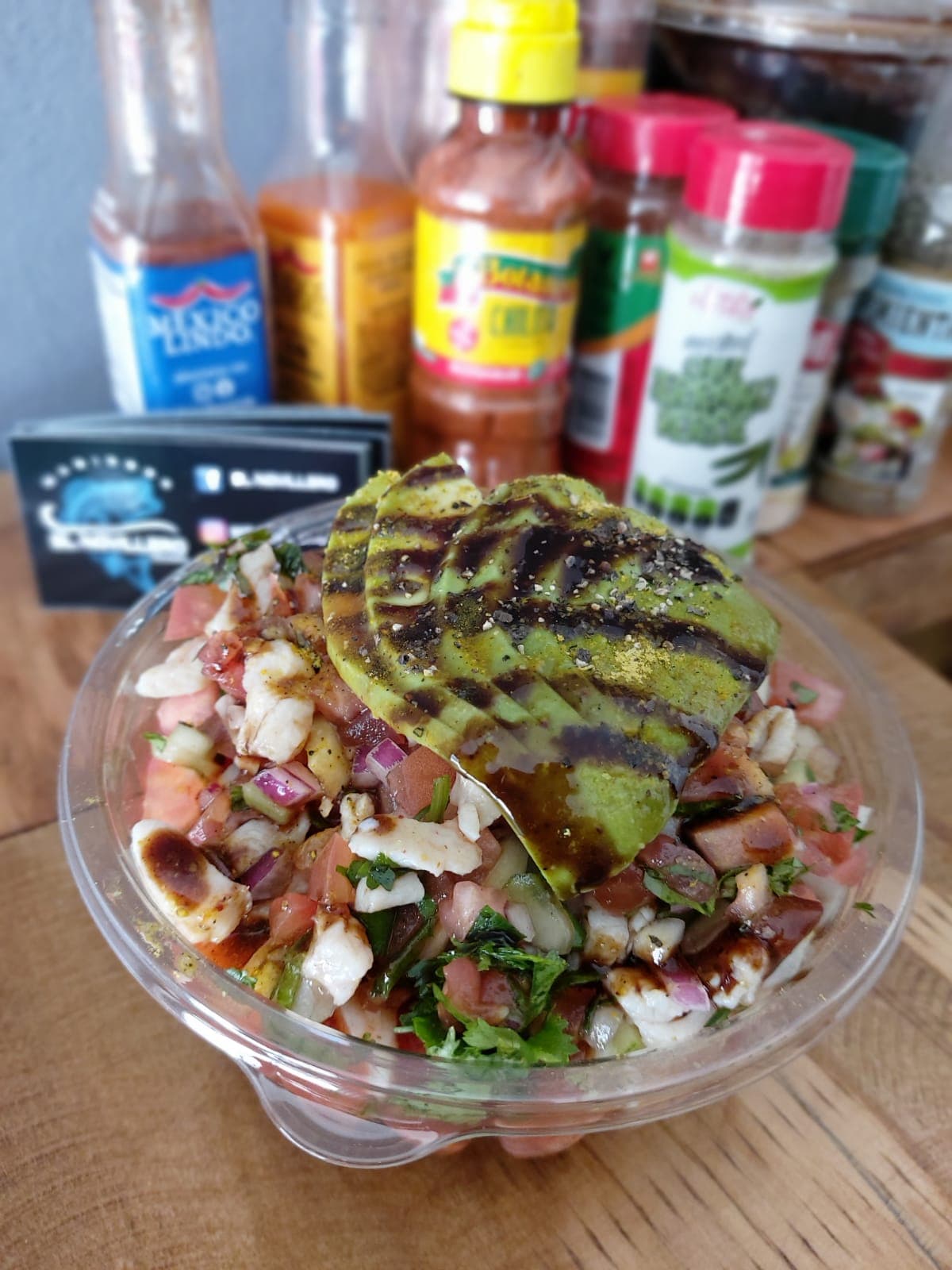 Ceviche de Pescado 1/2 Litro.