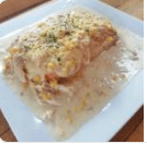 Pollo con Tocineta Gratinado