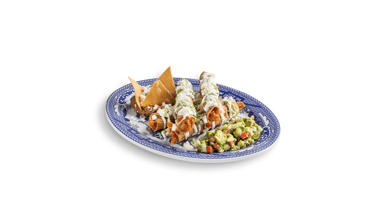 Tacos Dorados de Pollo  (4 pzas)
