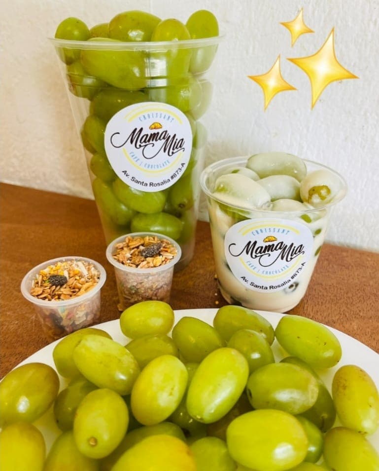 Uvas con Crema Grande