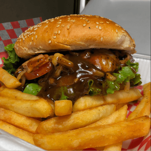 Hamburguesa BBQ Bacon