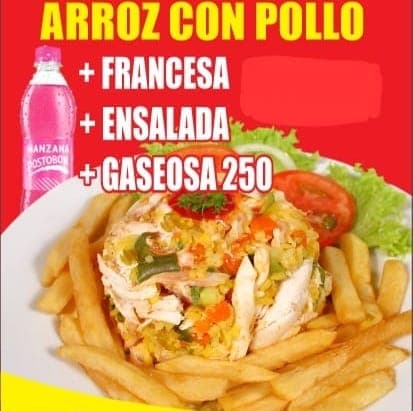 Arroz con Pollo en Combo