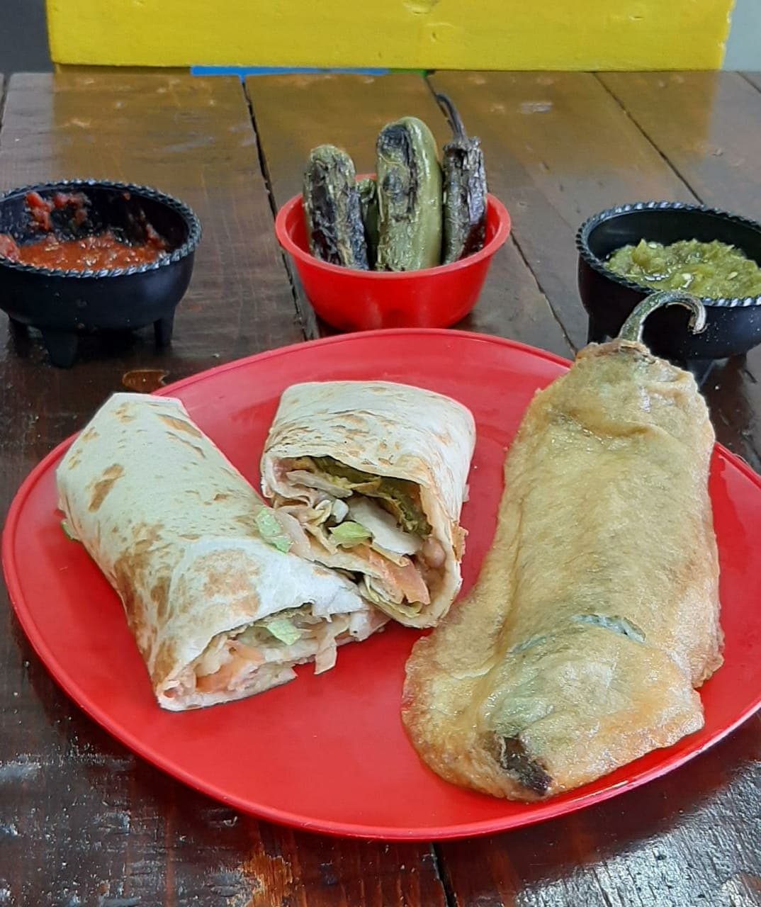 Burrito de Chile Relleno