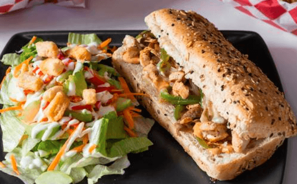 Panini de Pollo Salteado