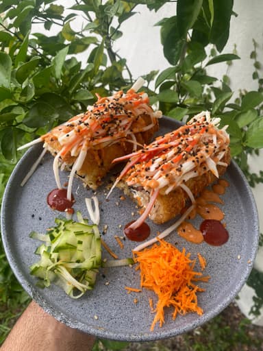 Surimi roll