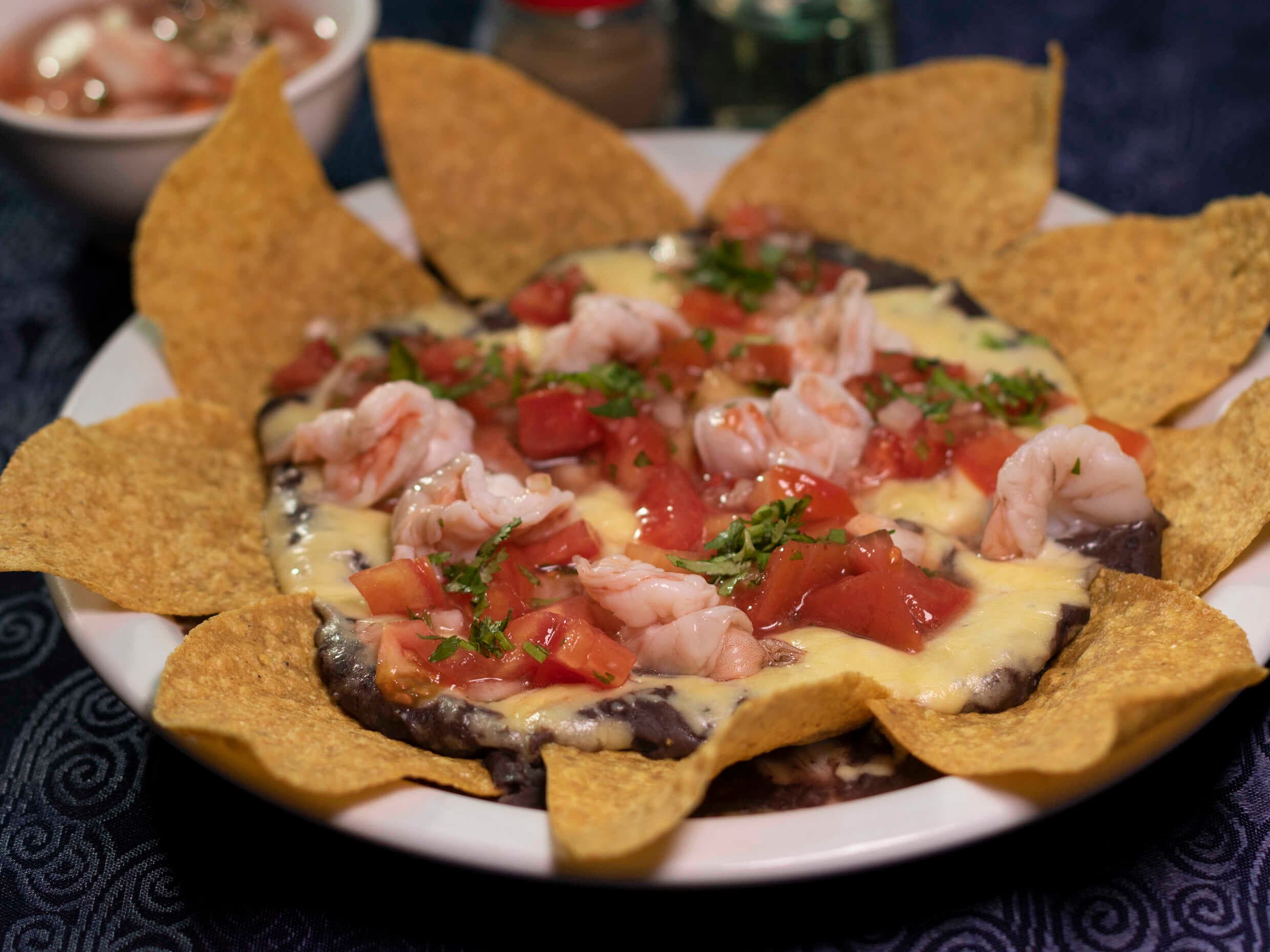 Nachos de Camarón