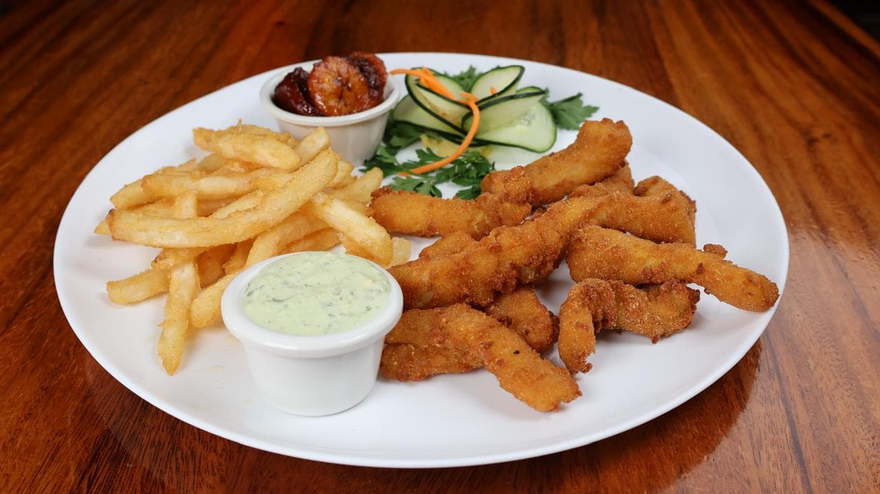 Dedos de Pescado Empanizados