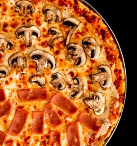 Pizza Grande Mitad Y Mitad.