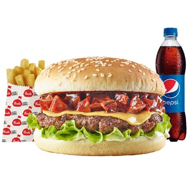 Combo Hamburguesa Ranch