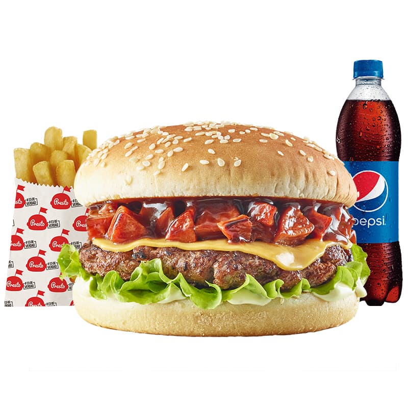 Combo Hamburguesa Ranch