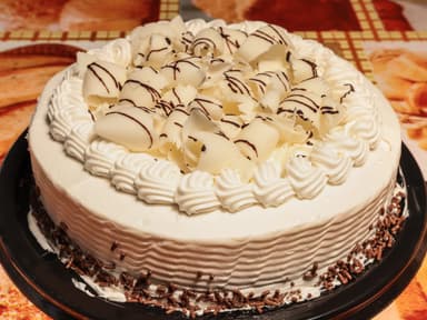 Pastel  de Vainilla