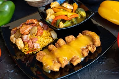 Combo Pollo a la Naranja
