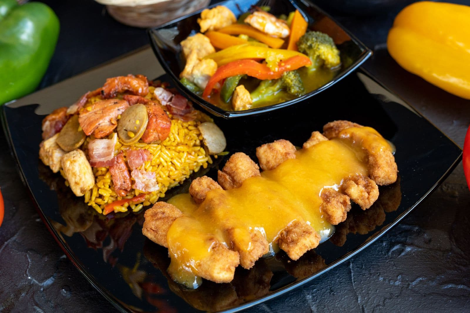 Combo Pollo a la Naranja