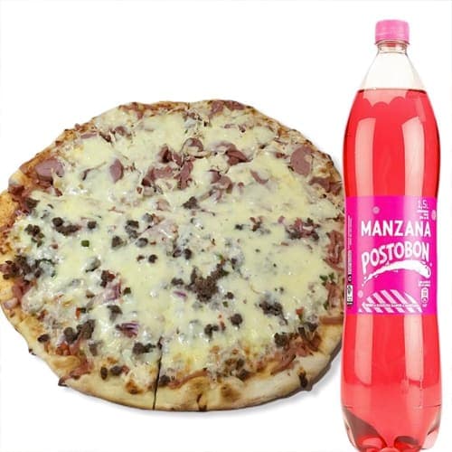 Combo-Ideal🙋‍♂️- Jamón y Queso 6P + Gaseosa 1L