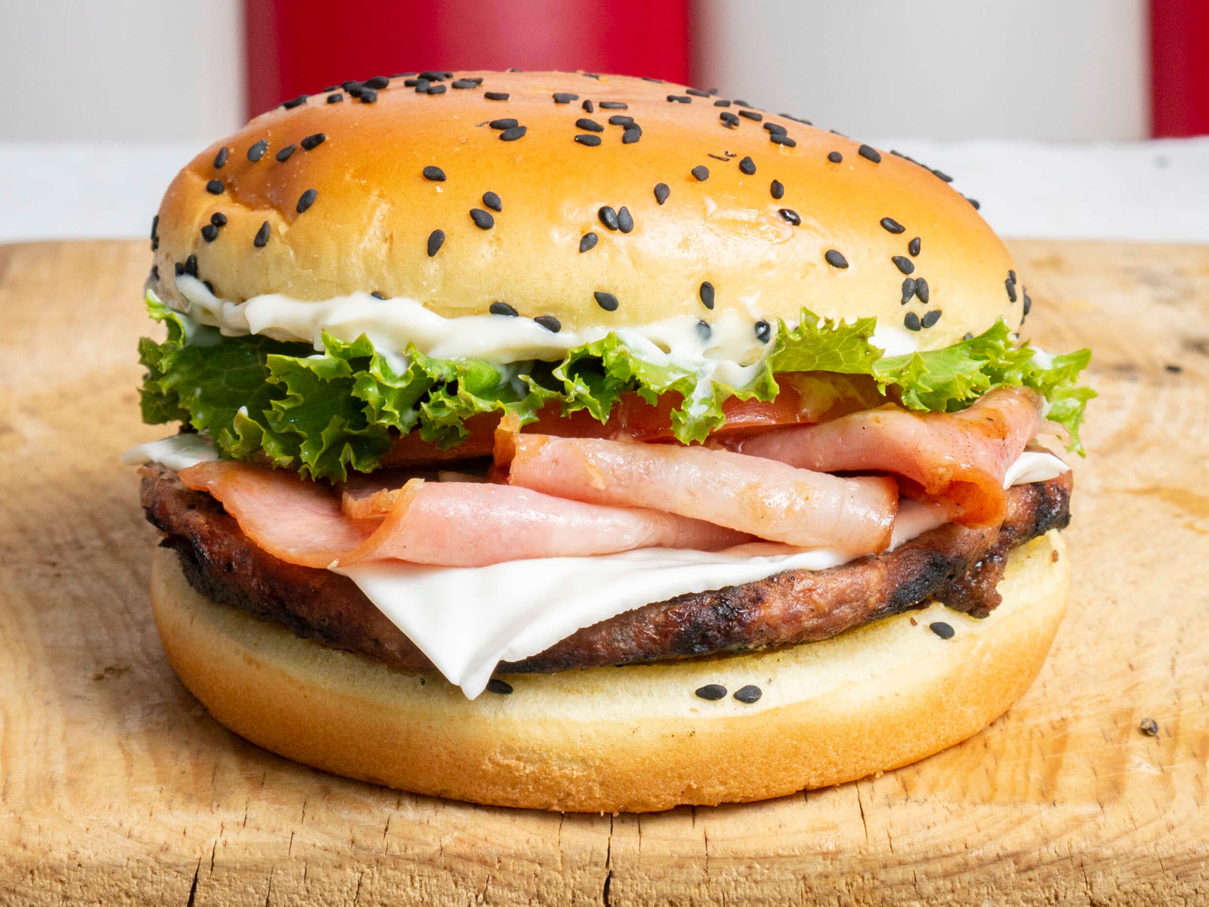 Hamburguesa Philadelphia Sencilla