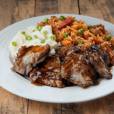 Bourbon Ribs Combo (200g)
