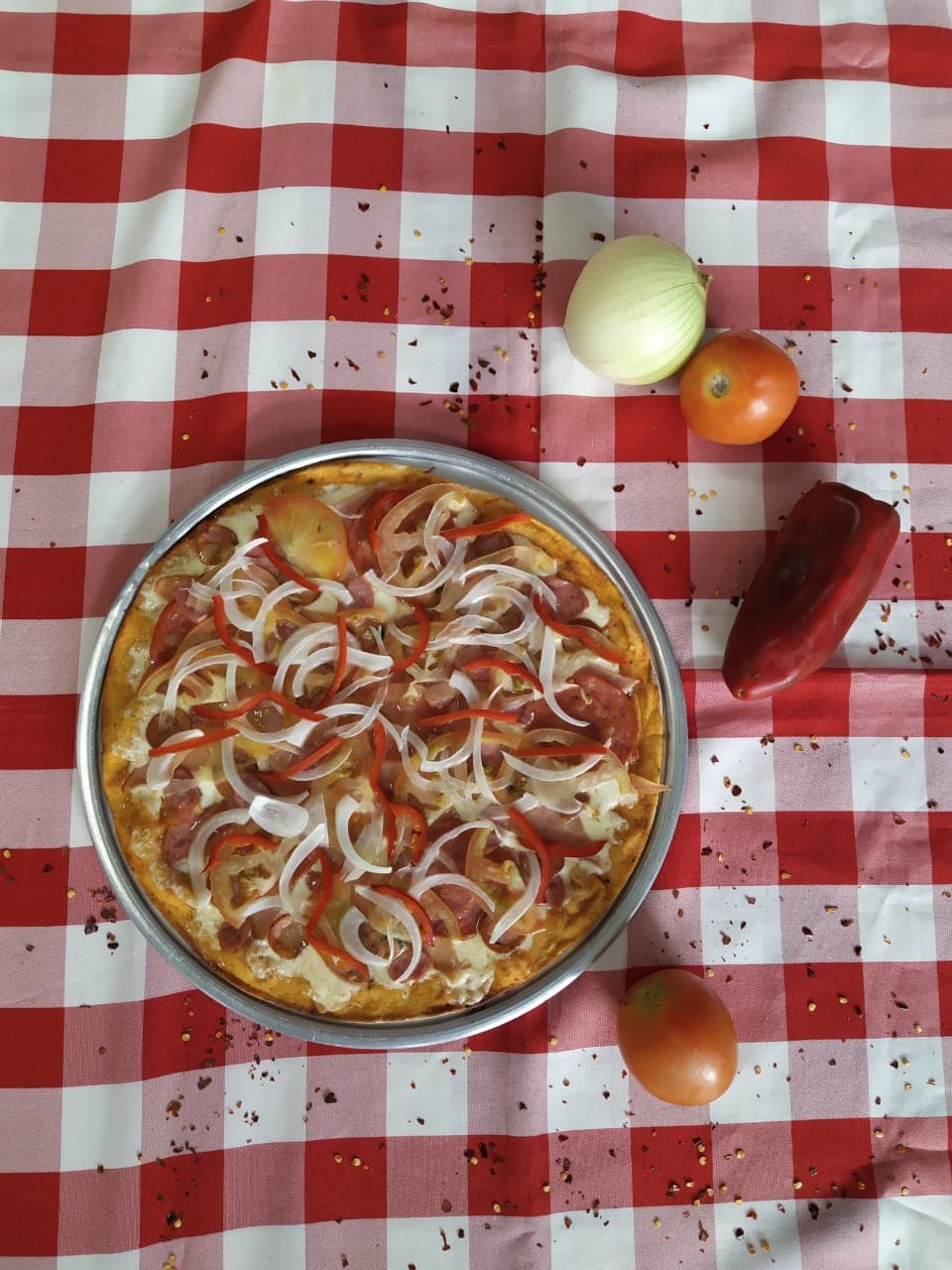 Pizza Romana 8 Porciones