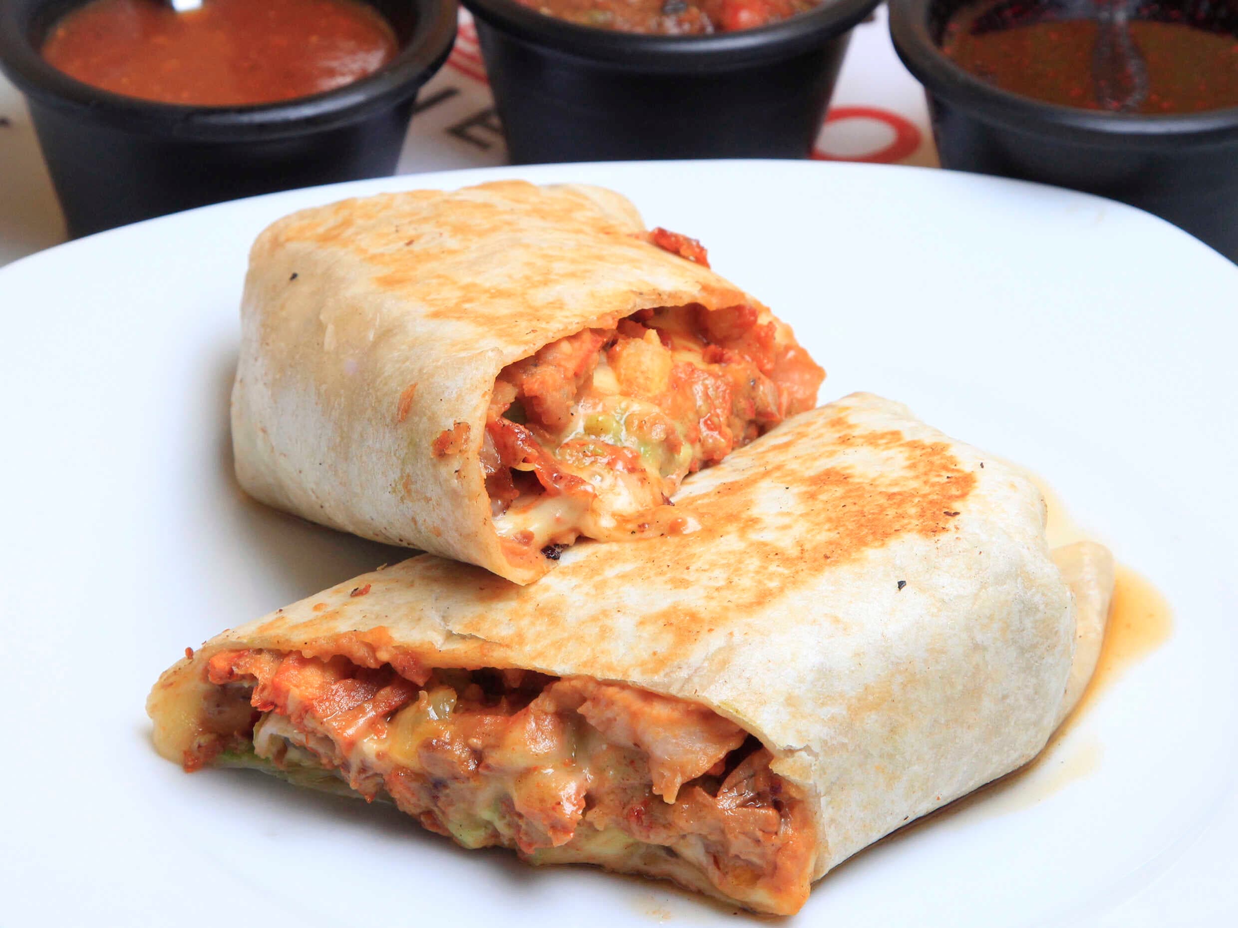 Burrito mediano 25 cm Hawaiano