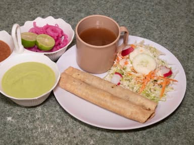 Flautas de Pollo