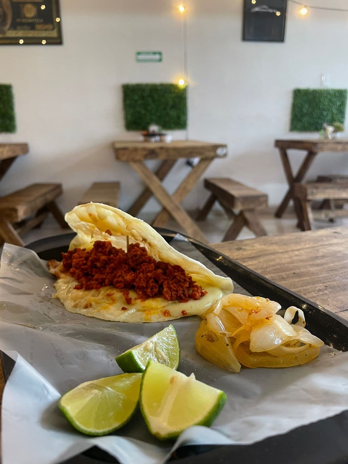 Quesadilla de Chorizo