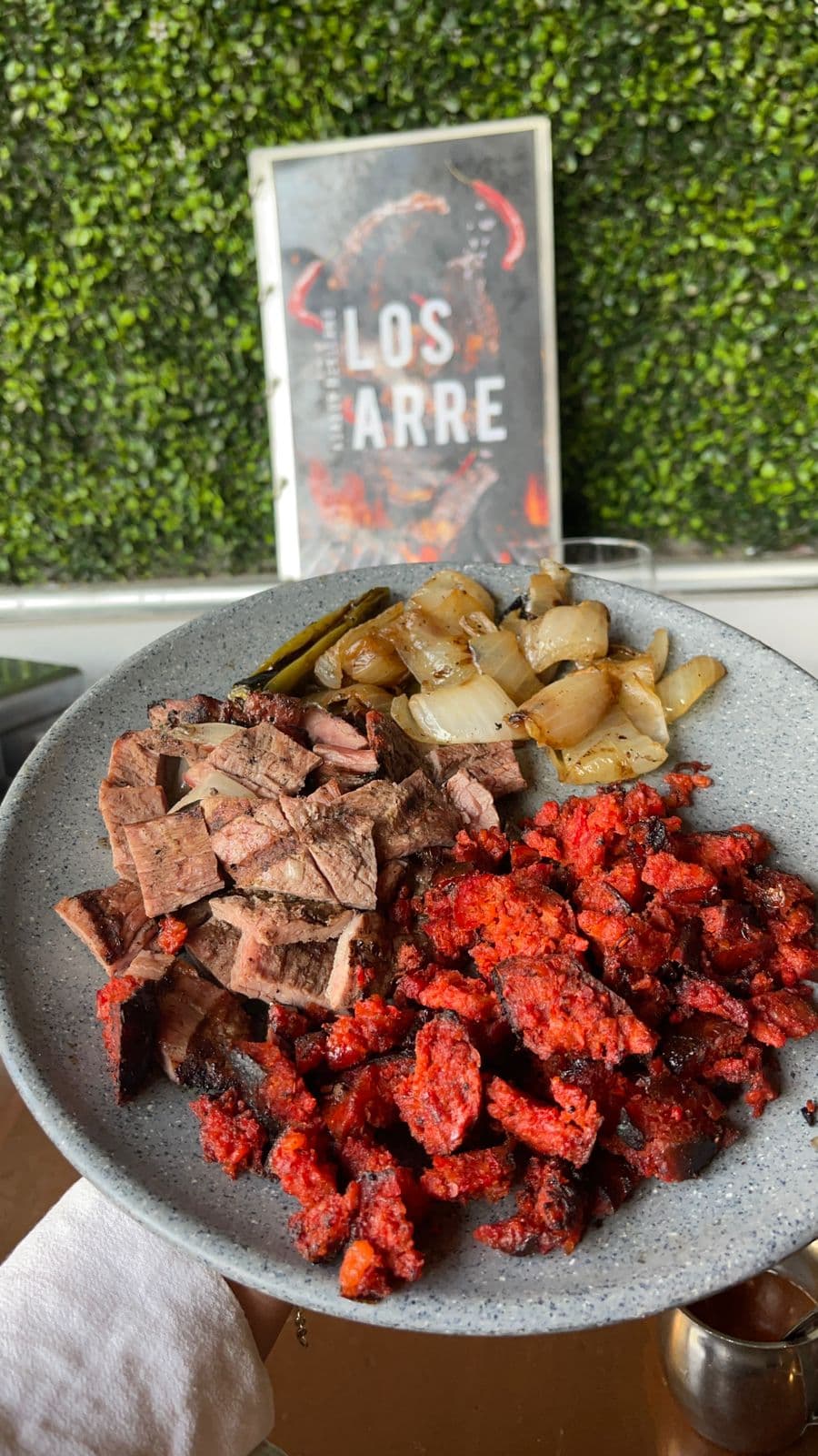 Orden combinada Bistec y Chorizo