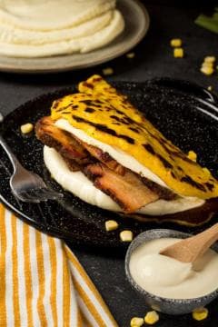 Cachapa Pernil Ahumado