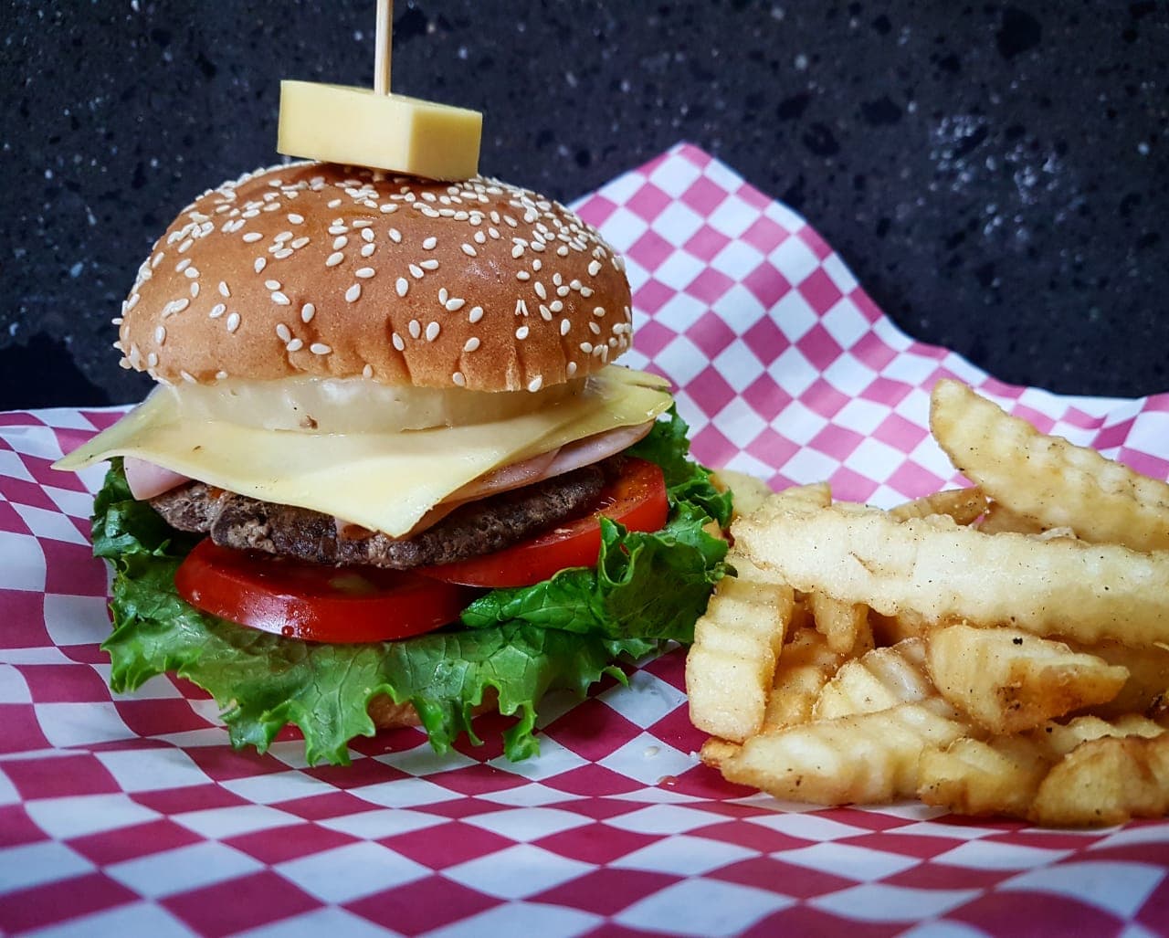 Hamburguesa Hawaiana