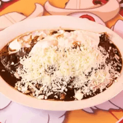 Orden Completa de Enchiladas + Un Caldo solo