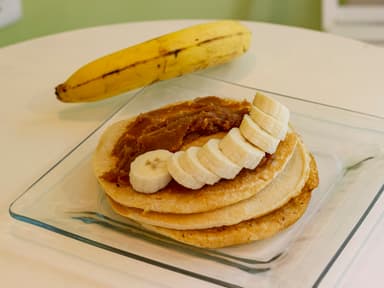 Hot Cakes Peanut Butter y Plátano