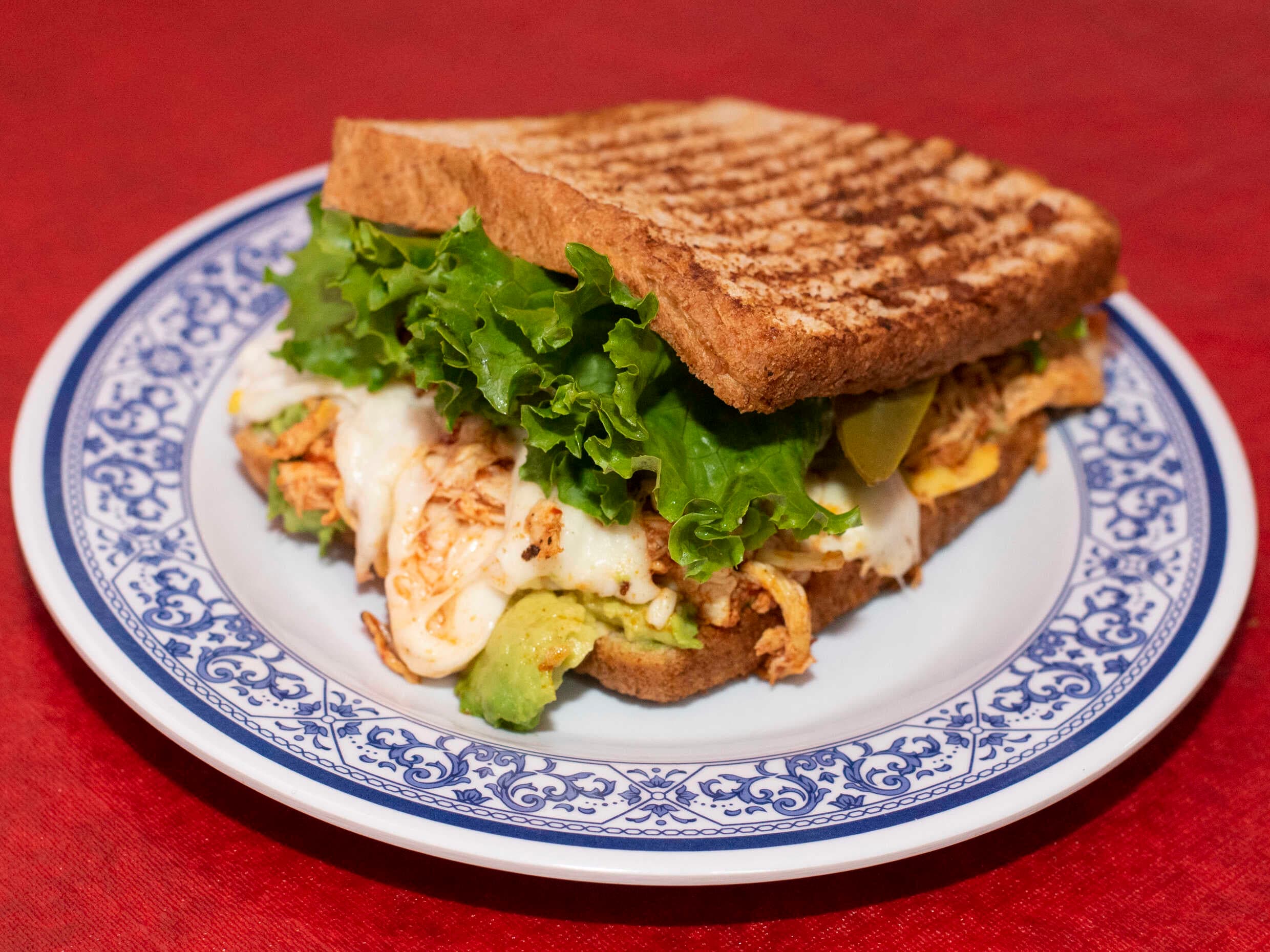 Sándwich de pollo