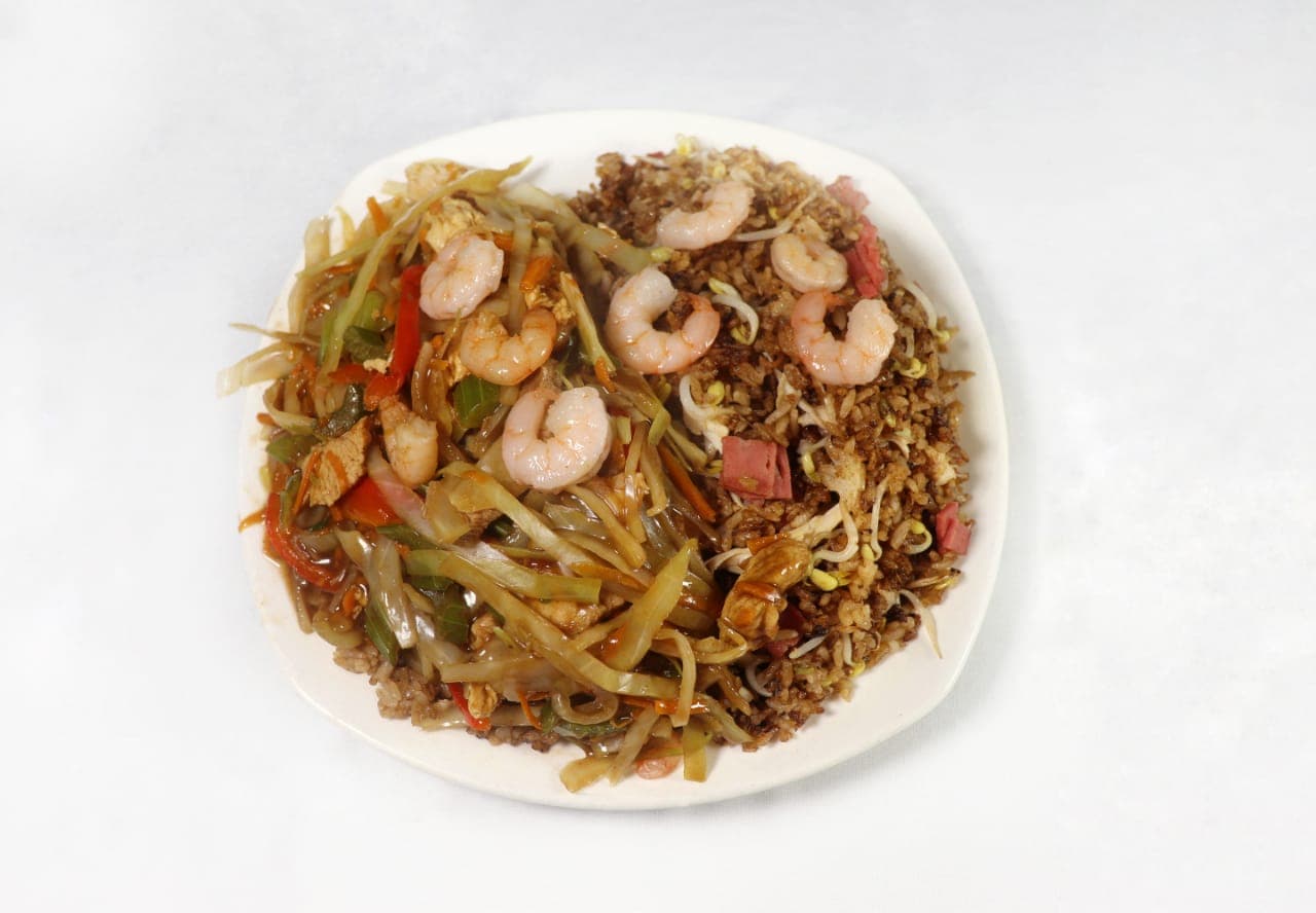 Combo Personal Arroz Mixto + Chop Suey + Papas