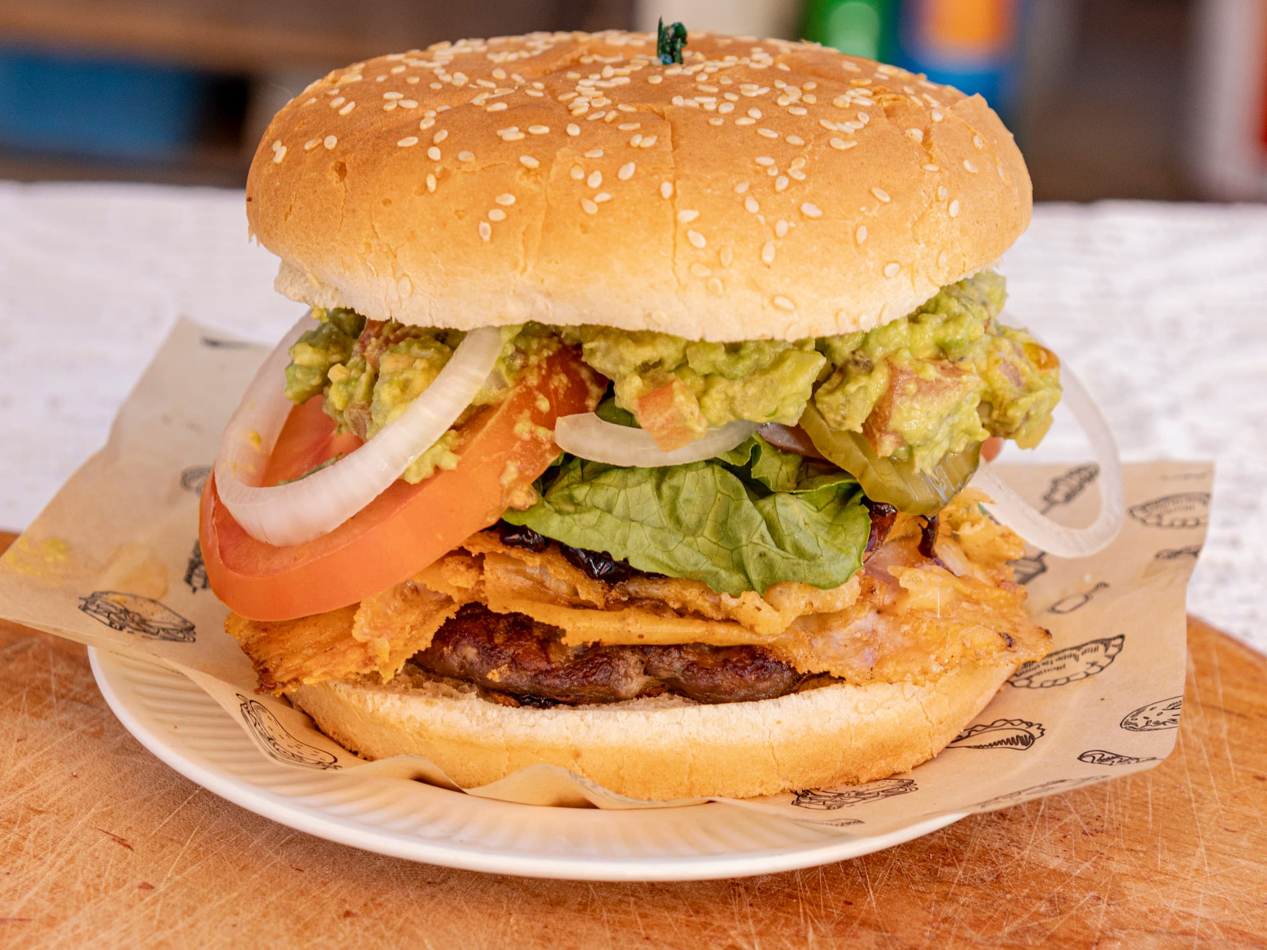 Combo Hamburguesa Pit Bull