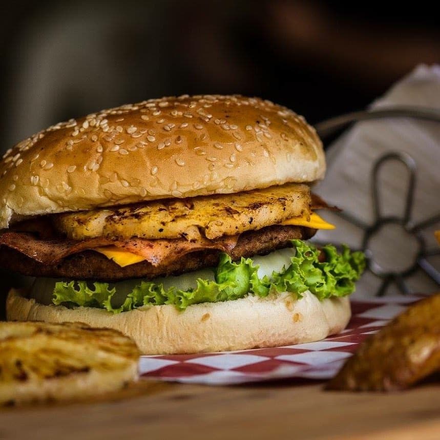 Hamburguesa Hawaiana