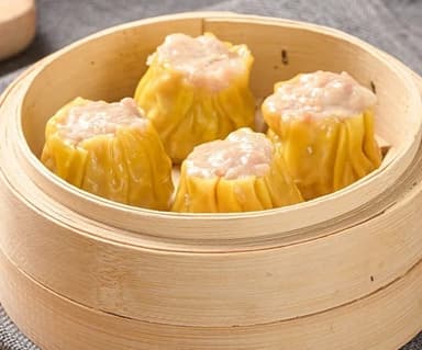 Siu Mai bolita de cerdo y camarones al vapor 4 pcs