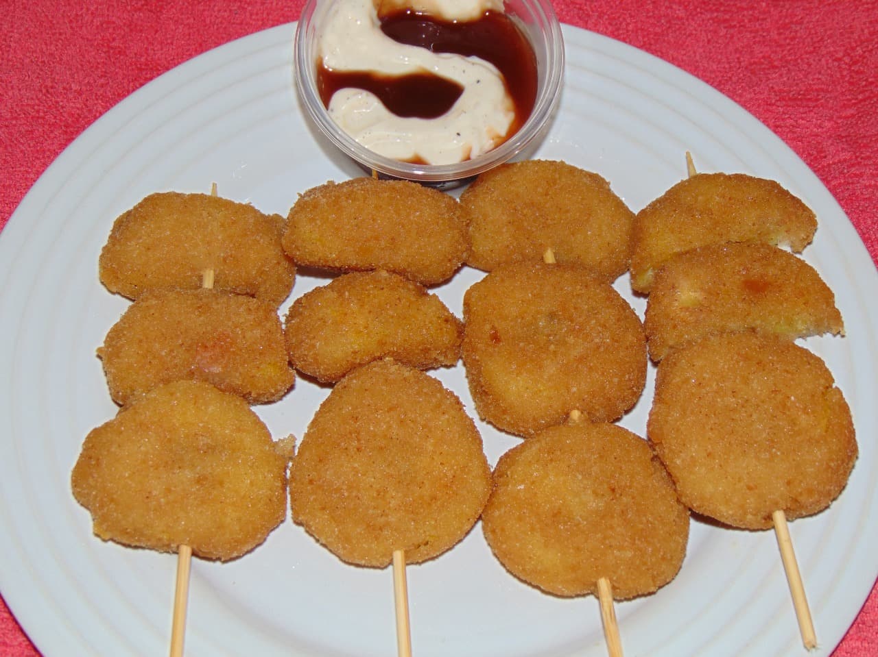Kushiages Plátano