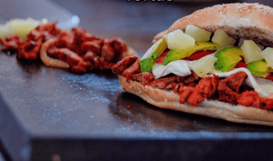 Torta de Pierna, Carne al Pastor y Quesillo