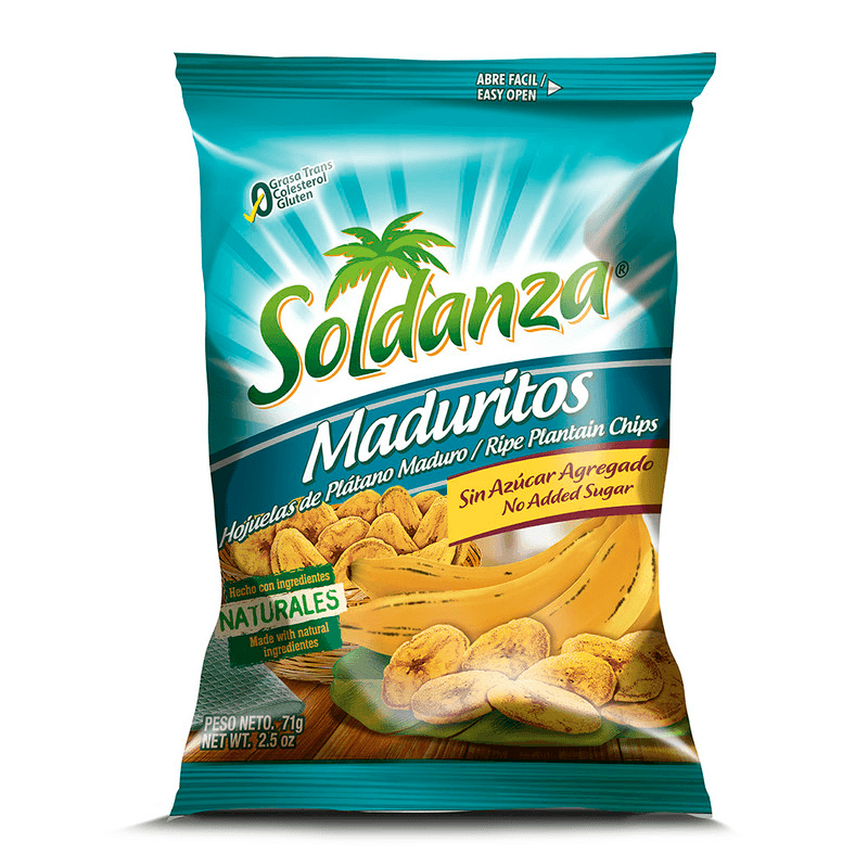 Soldanza Plátano Maduro Bolsa 71 g