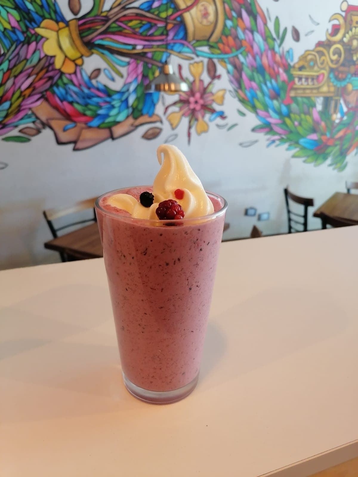 Malteada de fresa