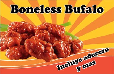 Boneless Búfalo