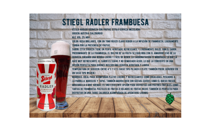 Stiegl Radler Frambuesa