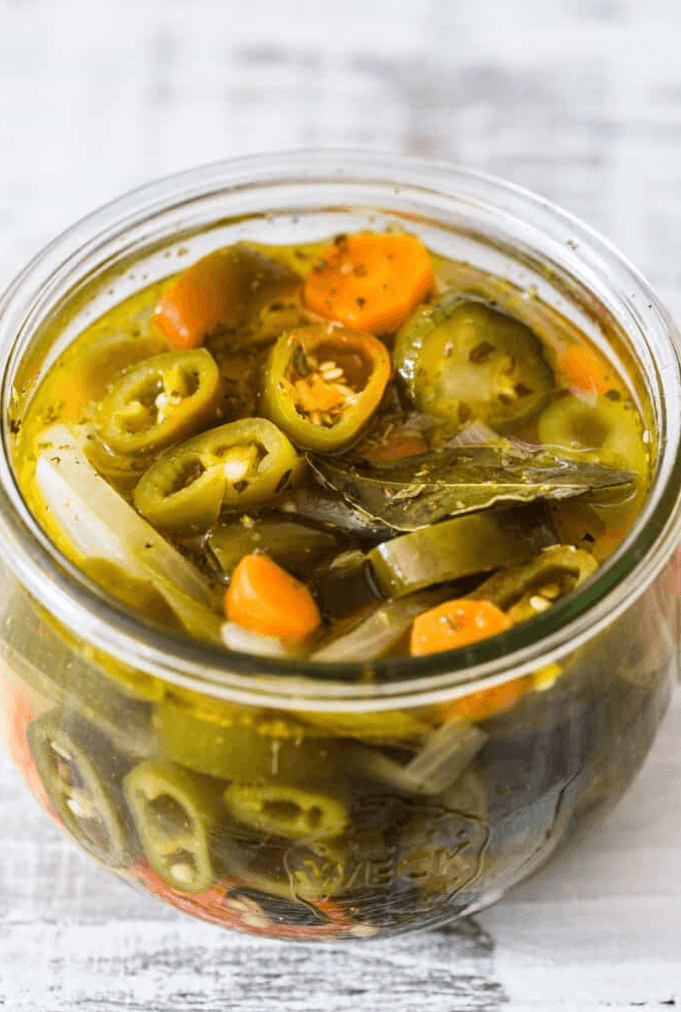Chiles Jalapeños Curtidos
